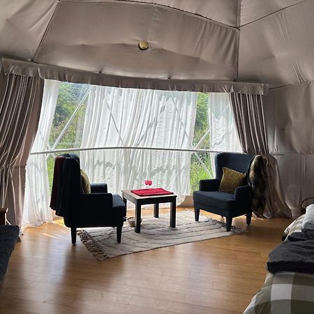 Takahuri Glamping Domes Whanganui Bagian luar foto