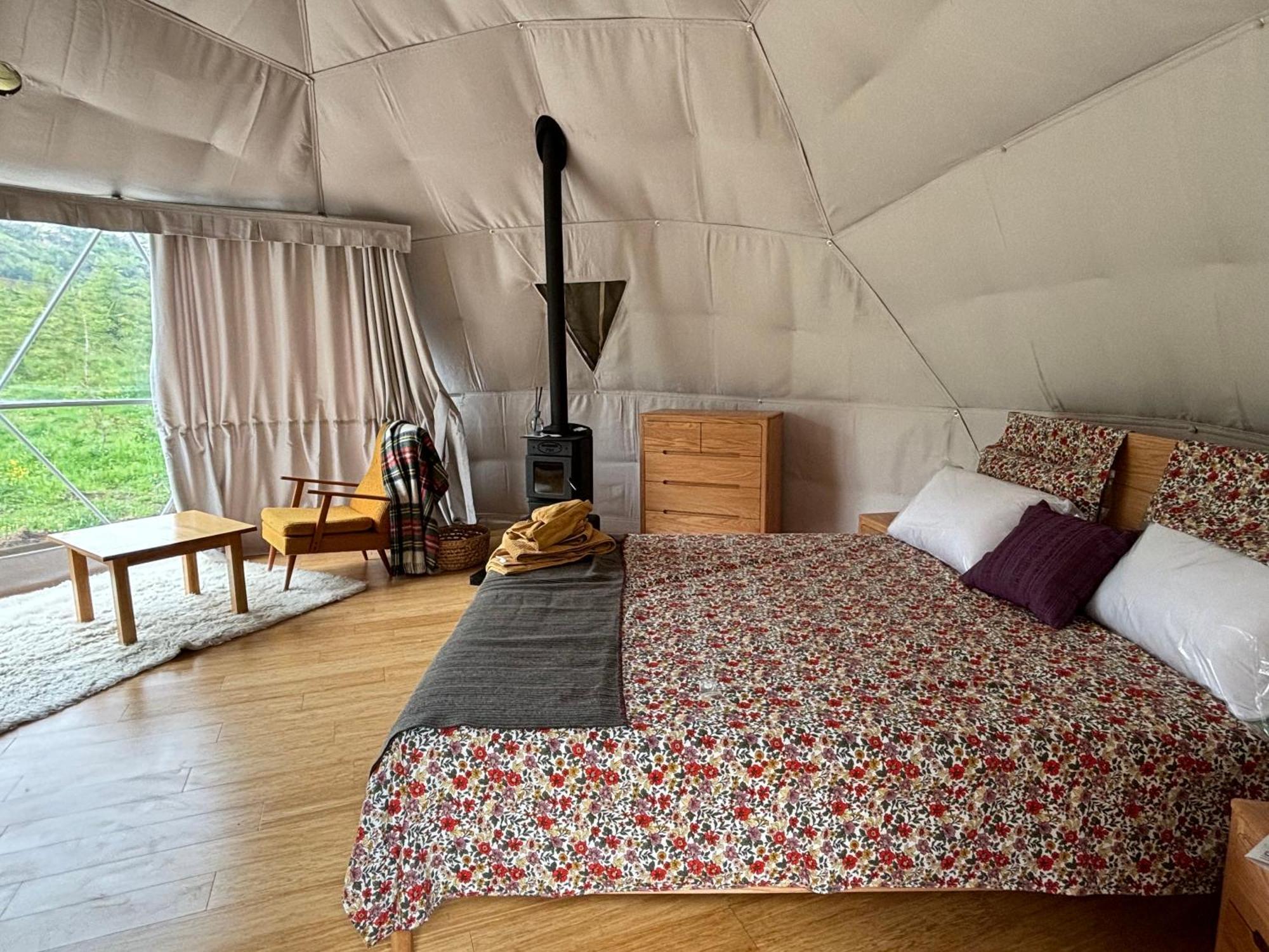 Takahuri Glamping Domes Whanganui Bagian luar foto