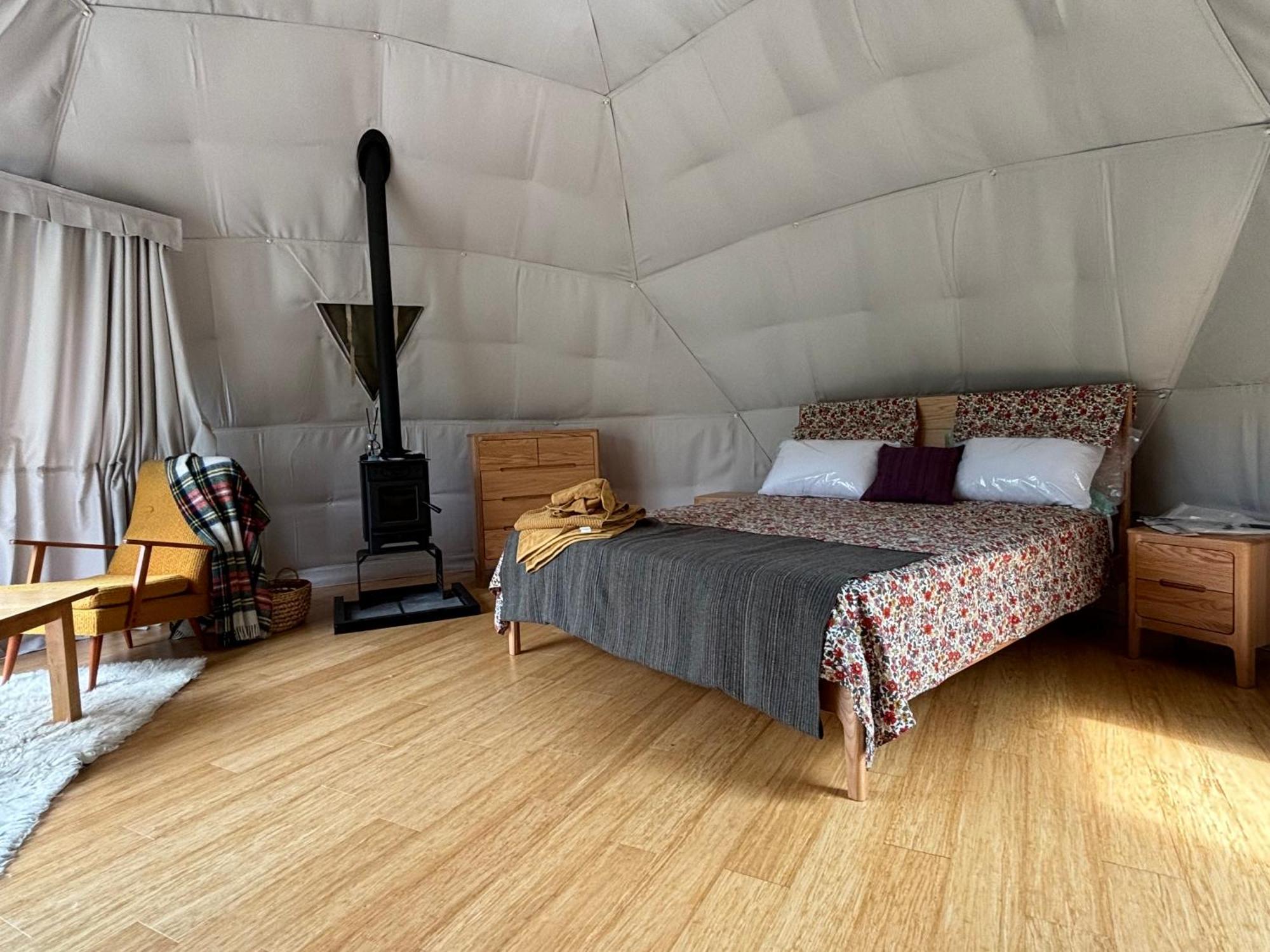 Takahuri Glamping Domes Whanganui Bagian luar foto