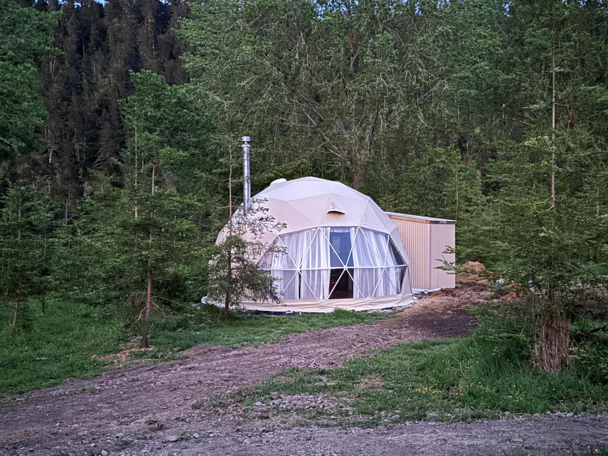 Takahuri Glamping Domes Whanganui Bagian luar foto